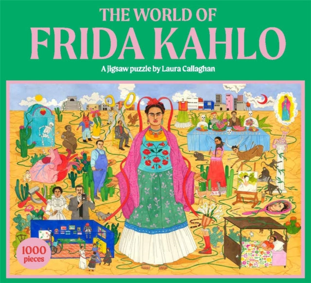The World of Frida Kahlo : A Jigsaw Puzzle-9781786274953