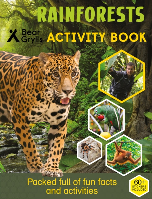 Bear Grylls Sticker Activity: Rainforest-9781786960856