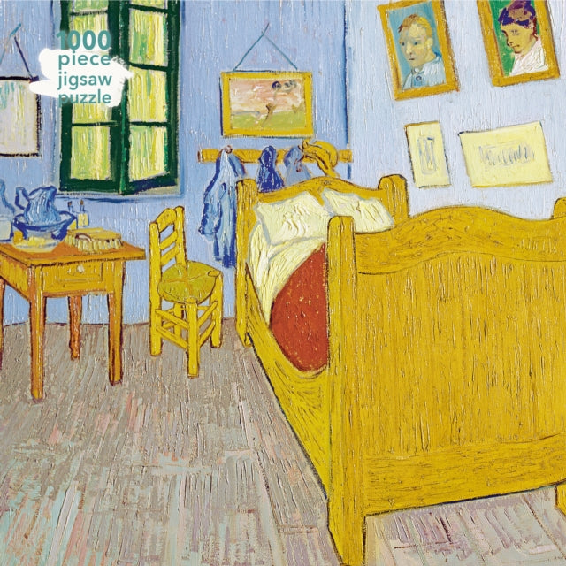 Adult Jigsaw Puzzle Vincent van Gogh: Bedroom at Arles : 1000-piece Jigsaw Puzzles-9781787558847
