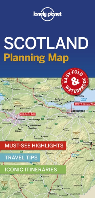 Lonely Planet Scotland Planning Map-9781788686051