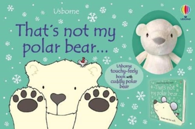 That's Not My Polar Bear...book and toy-9781801310451