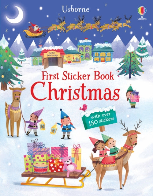 First Sticker Book Christmas : A Christmas Sticker Book for Children-9781803701301