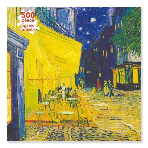 Adult Jigsaw Puzzle Vincent van Gogh: Cafe Terrace (500 pieces) : 500-piece Jigsaw Puzzles-9781839643088