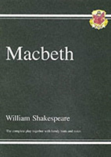 Macbeth - The Complete Play-9781841461205