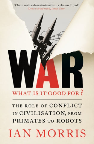 War: What is it good for? : The role of conflict in civilisation, from primates to robots-9781846684180
