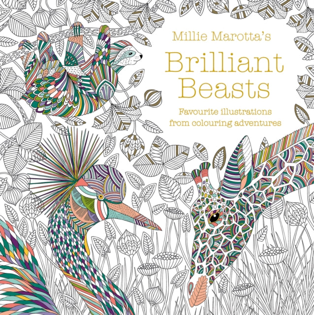 Millie Marotta's Brilliant Beasts : A collection for colouring adventures-9781849946087