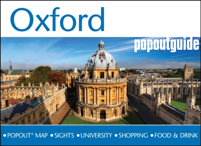 Oxford Popout Guide : Handy Pocket Size Oxford City Guide with Pop-Up Oxford City Map-9781910218211