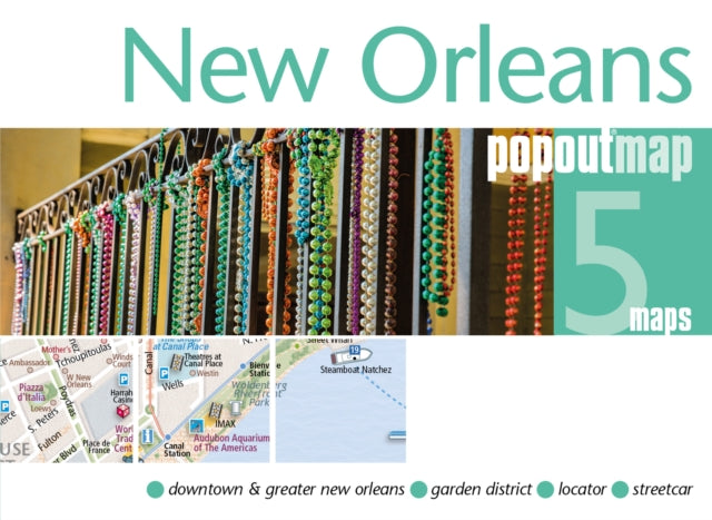 New Orleans PopOut Map-9781910218563