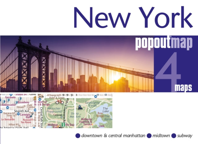 New York PopOut Map-9781910218594