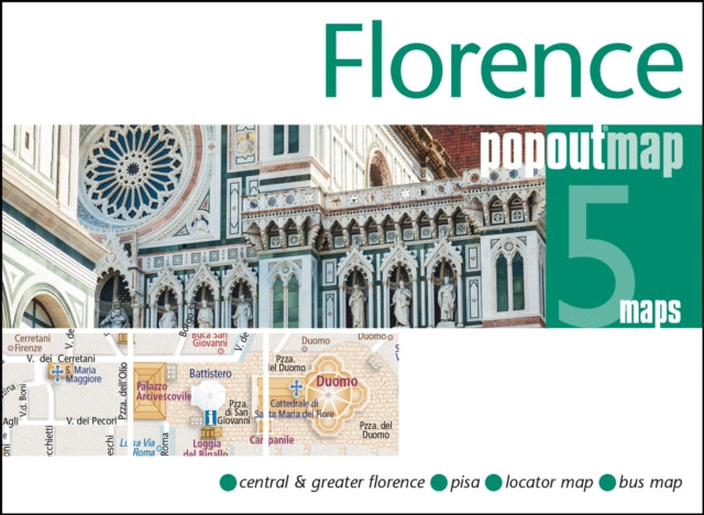 Florence PopOut Map : Handy pocket size pop up city map of Florence-9781910218976