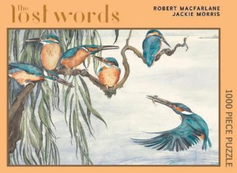 The Lost Words Kingfisher 1000 Piece Jigsaw-9781912916726