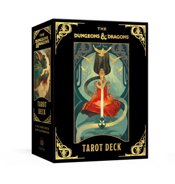 The Dungeons & Dragons Tarot Deck : A 78-Card Deck and Guidebook-9781984824660