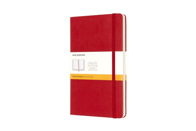 Moleskine Large Ruled Notebook Red-9788862930048