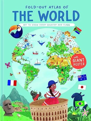 The World (Fold-Out Atlas of)-9789464761115